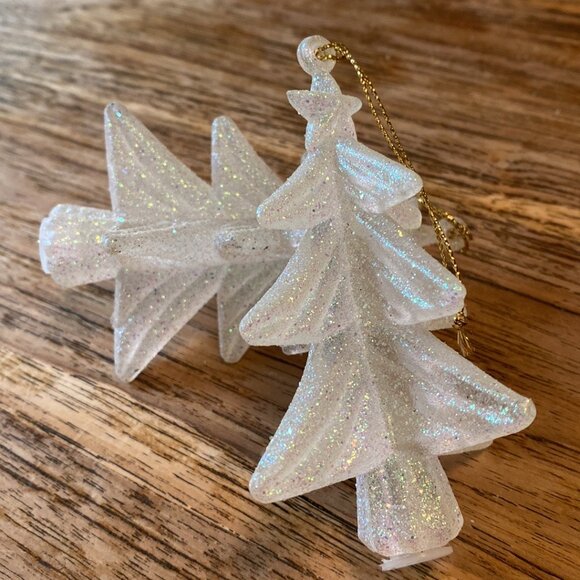 Vintage Holiday Bird & Tree Ornaments, Set of 5 - Picture 8 of 10